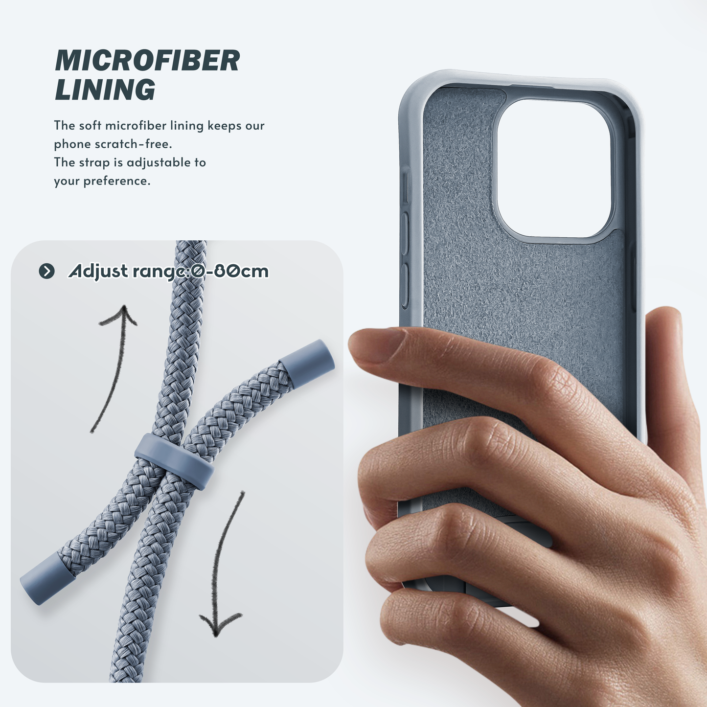 The Ace Case - Ash Blue