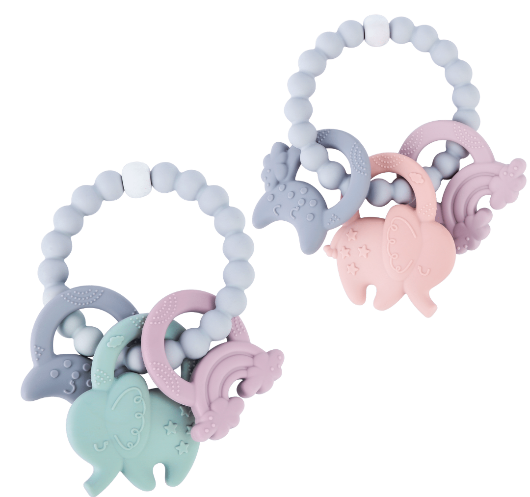 Anillo de Elefante - Mordedera bebe de silicon