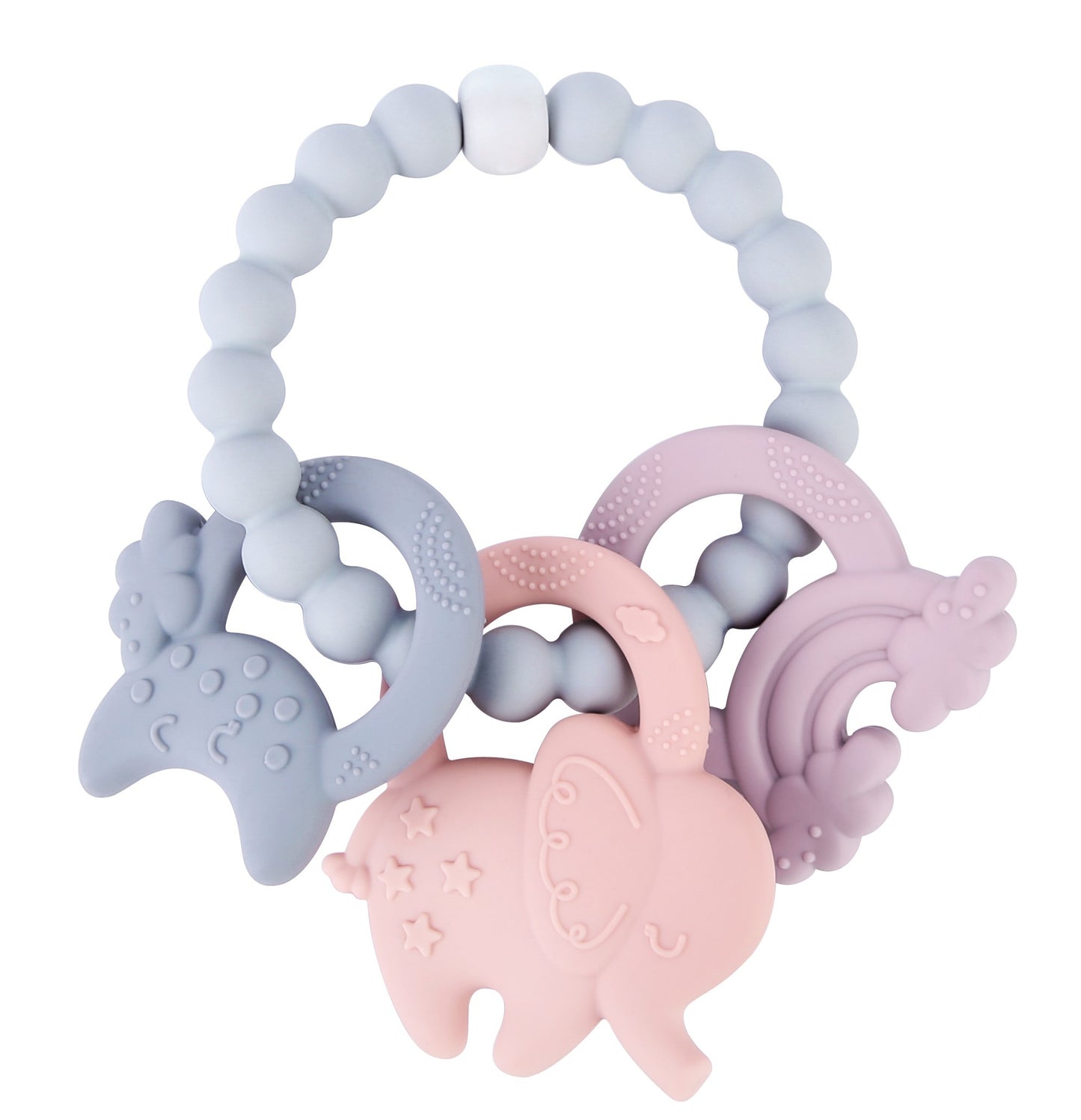 Anillo de Elefante - Mordedera bebe de silicon