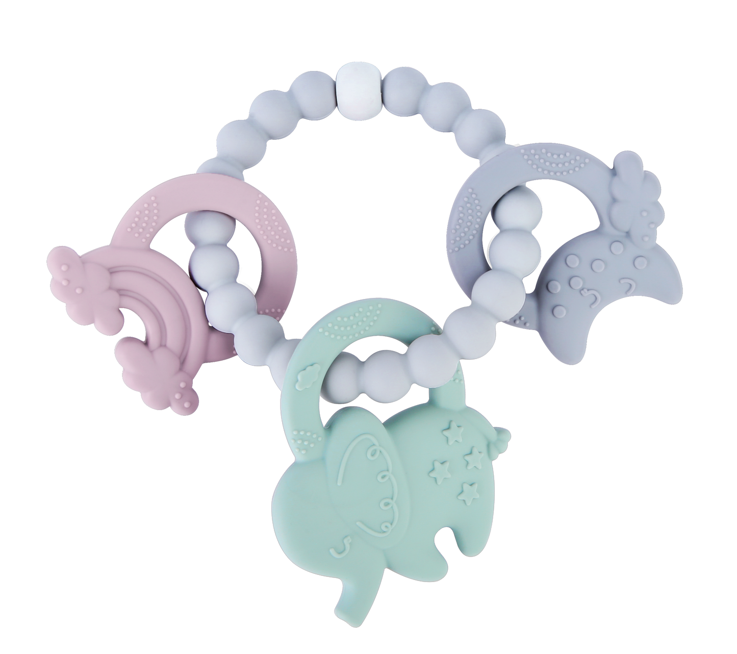 Anillo de Elefante - Mordedera bebe de silicon