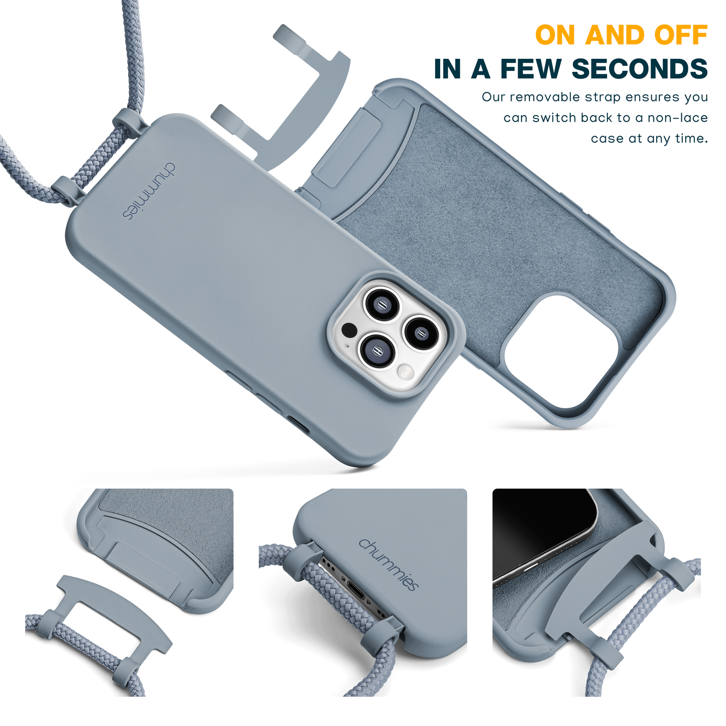 The Ace Case - Ash Blue