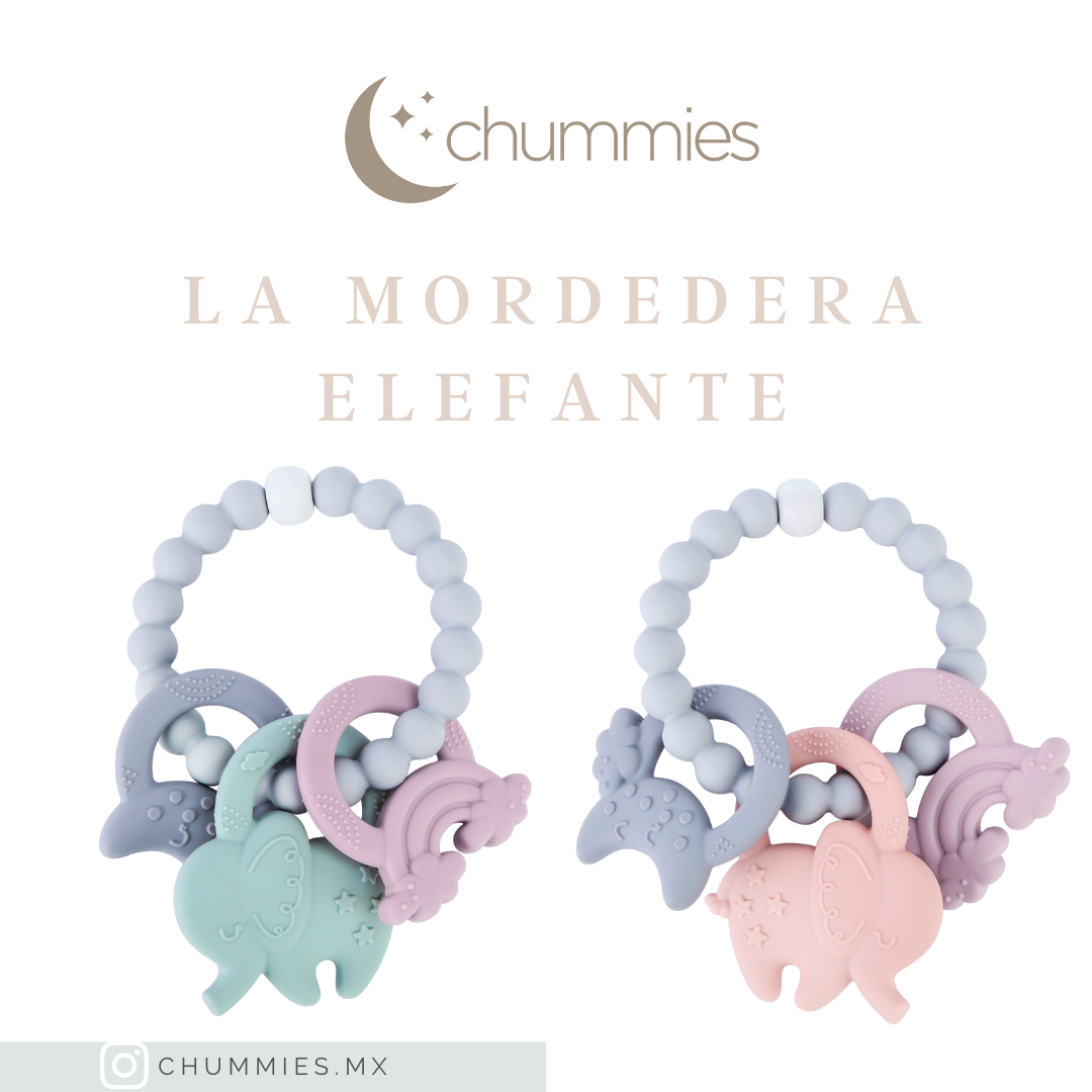 Anillo de Elefante - Mordedera bebe de silicon