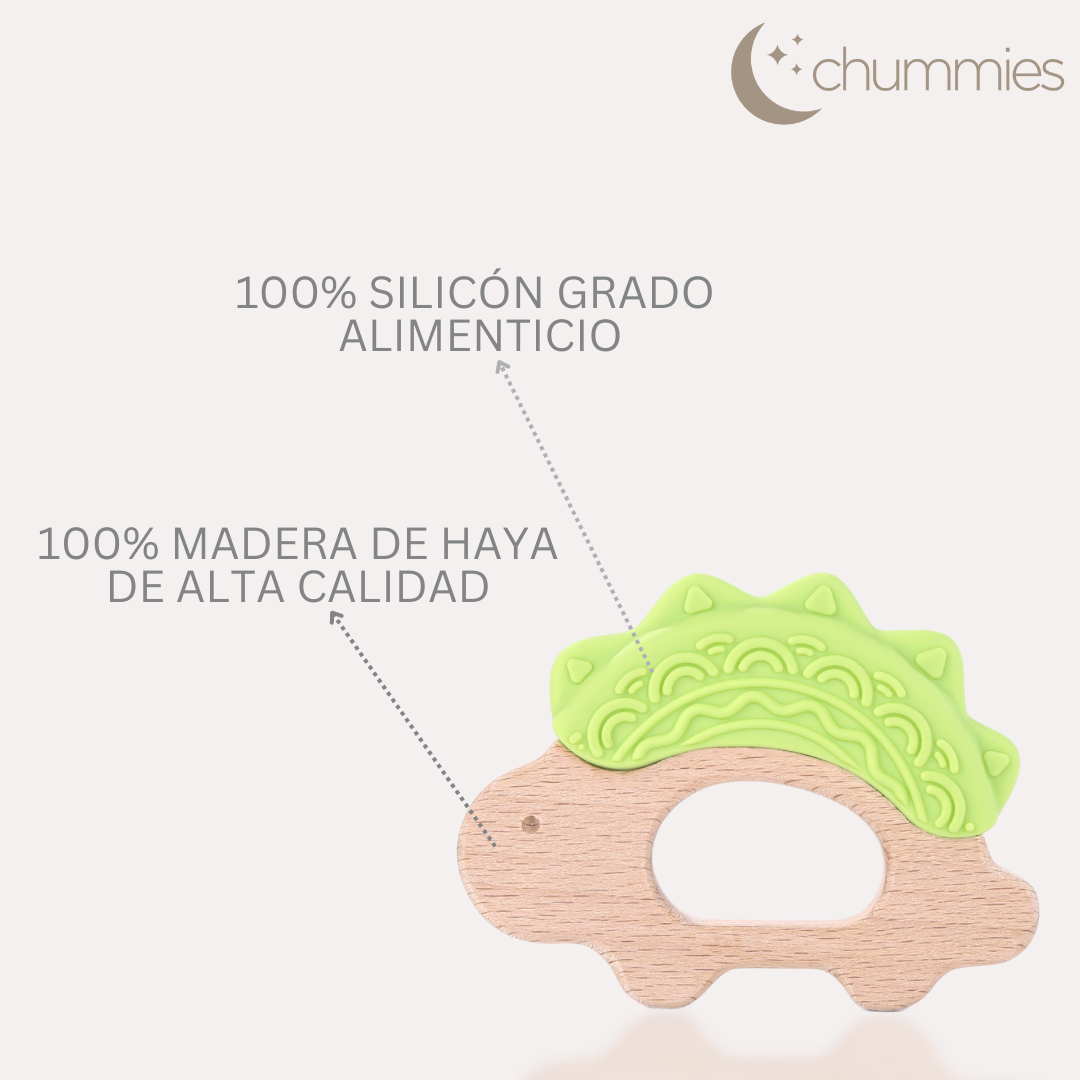 Mordedera - Dino de Silicon & Madera de Haya