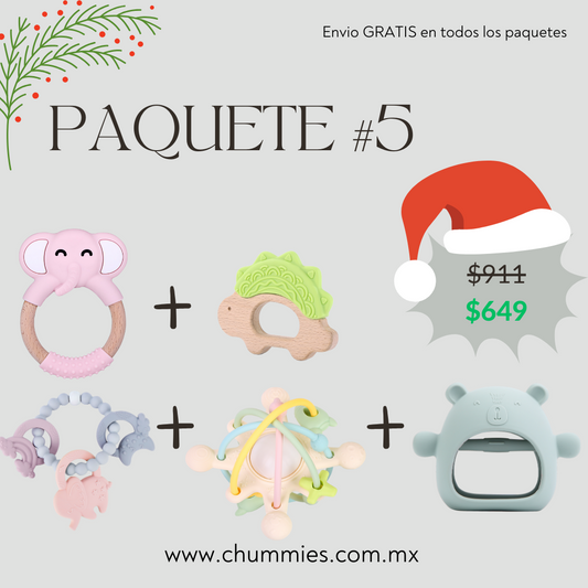 Paquete Navideño de Mordederas #5