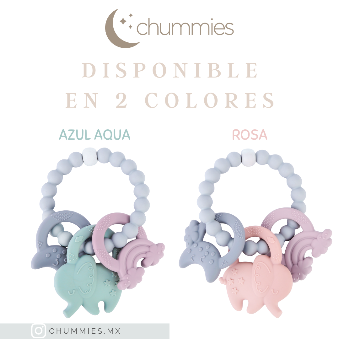 Anillo de Elefante - Mordedera bebe de silicon